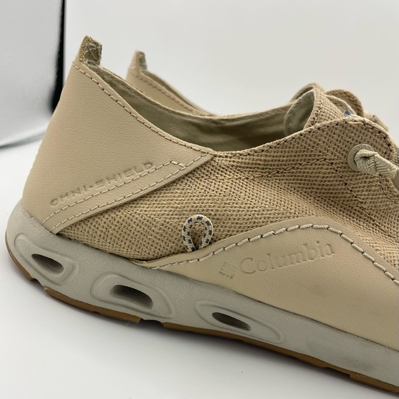 Columbia bahama vent loco relax III cream/tan boat shoes men Size 9 lightweight - Picture 9 of 11